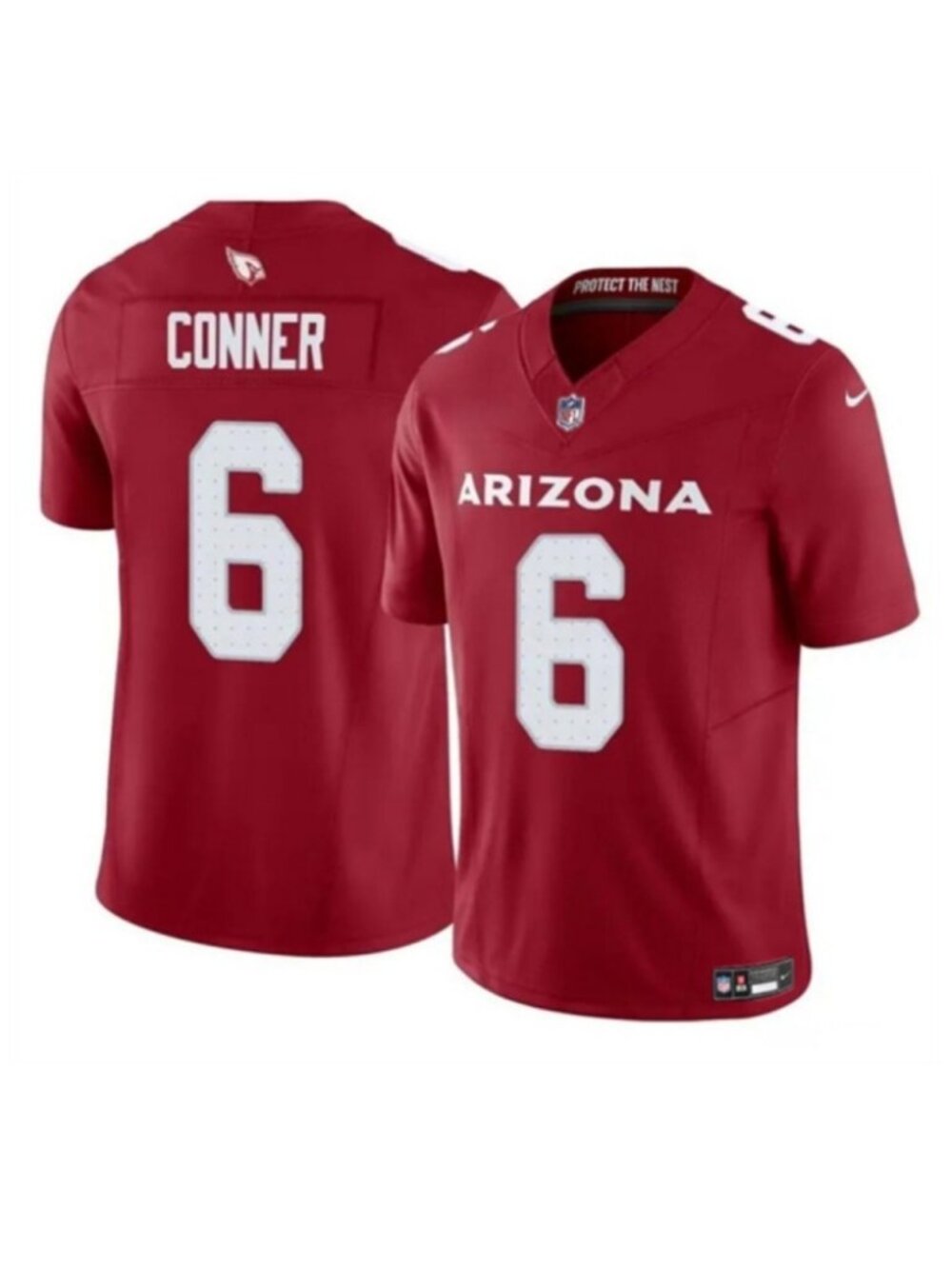 Adult Mens James Conner Red Vapor Stitched Jersey